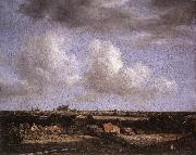 Jacob van Ruisdael Landscape with a View of Haarlem Spain oil painting artist